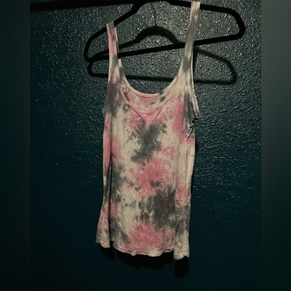 Women’s tie dye Spagetti strap tank - Picture 3 of 4